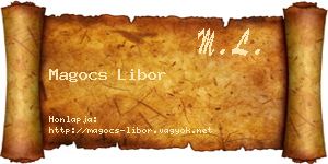 Magocs Libor névjegykártya